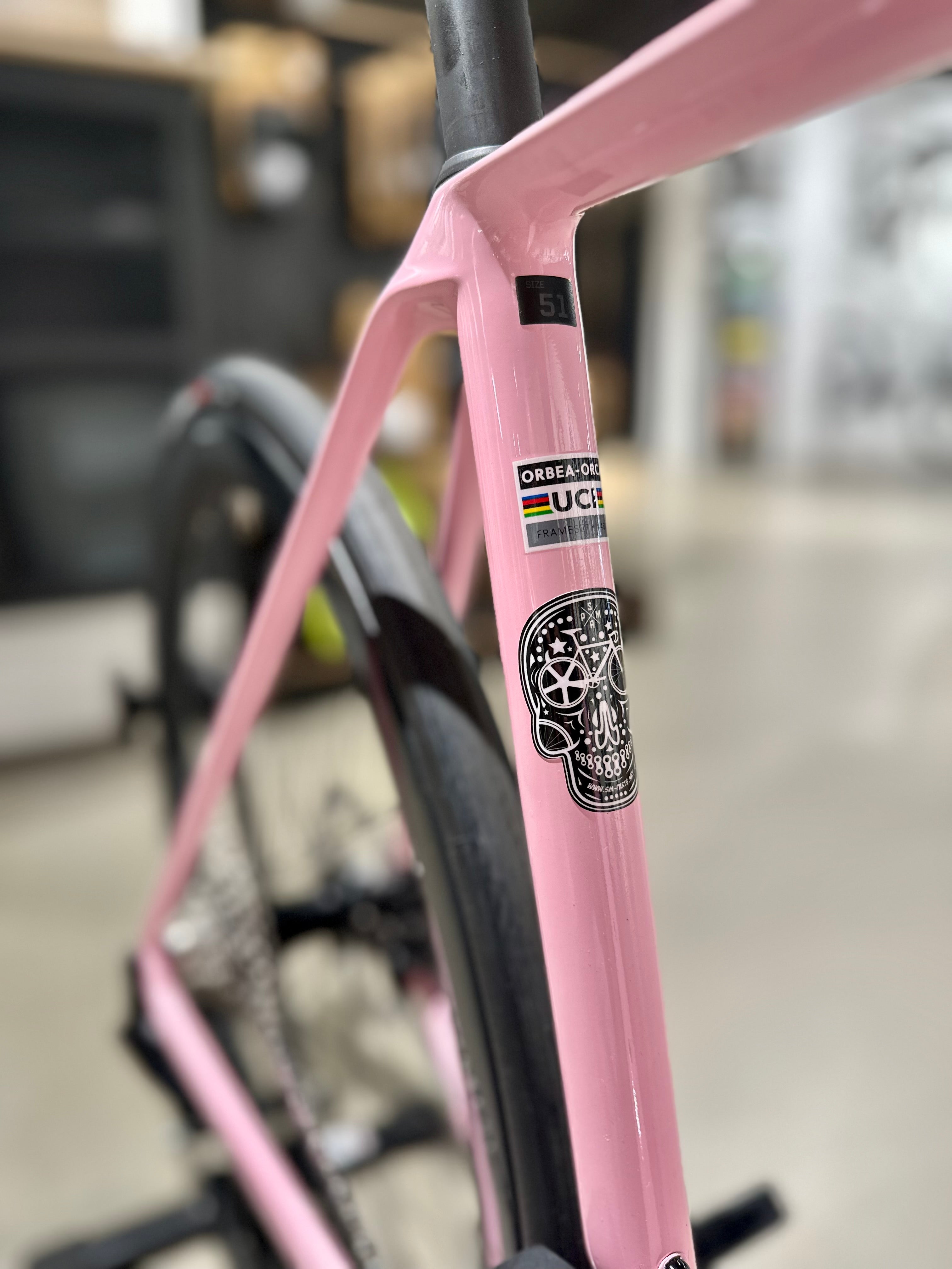 Orbea ORCA M35i Carbon, My-O Cotton Pink / Digital Lavender - 51cm