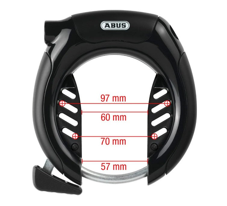 ABUS Pro Shield XPlus 5955 (NR) Rahmenschloß + 6KS/85 Kette + ST 5950 Tasche