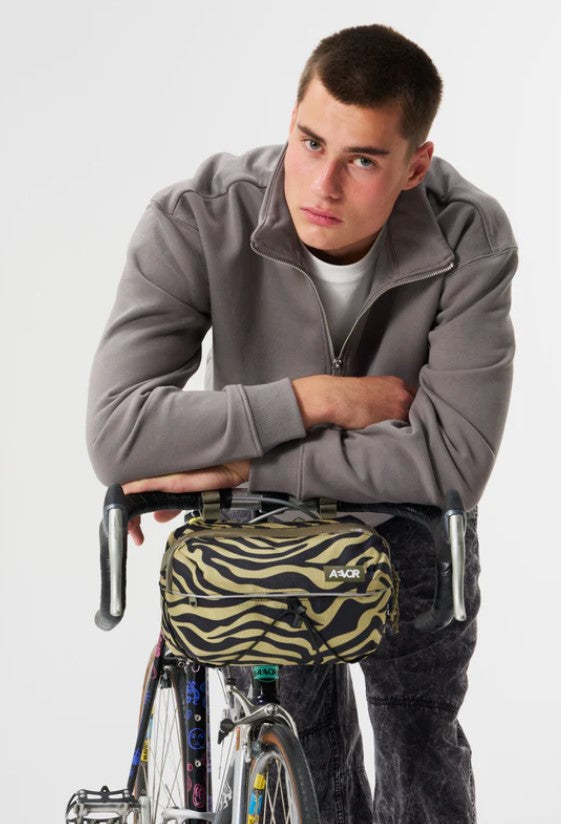 AEVOR Bar Bag Handlebar Bag - Tropical Zebra