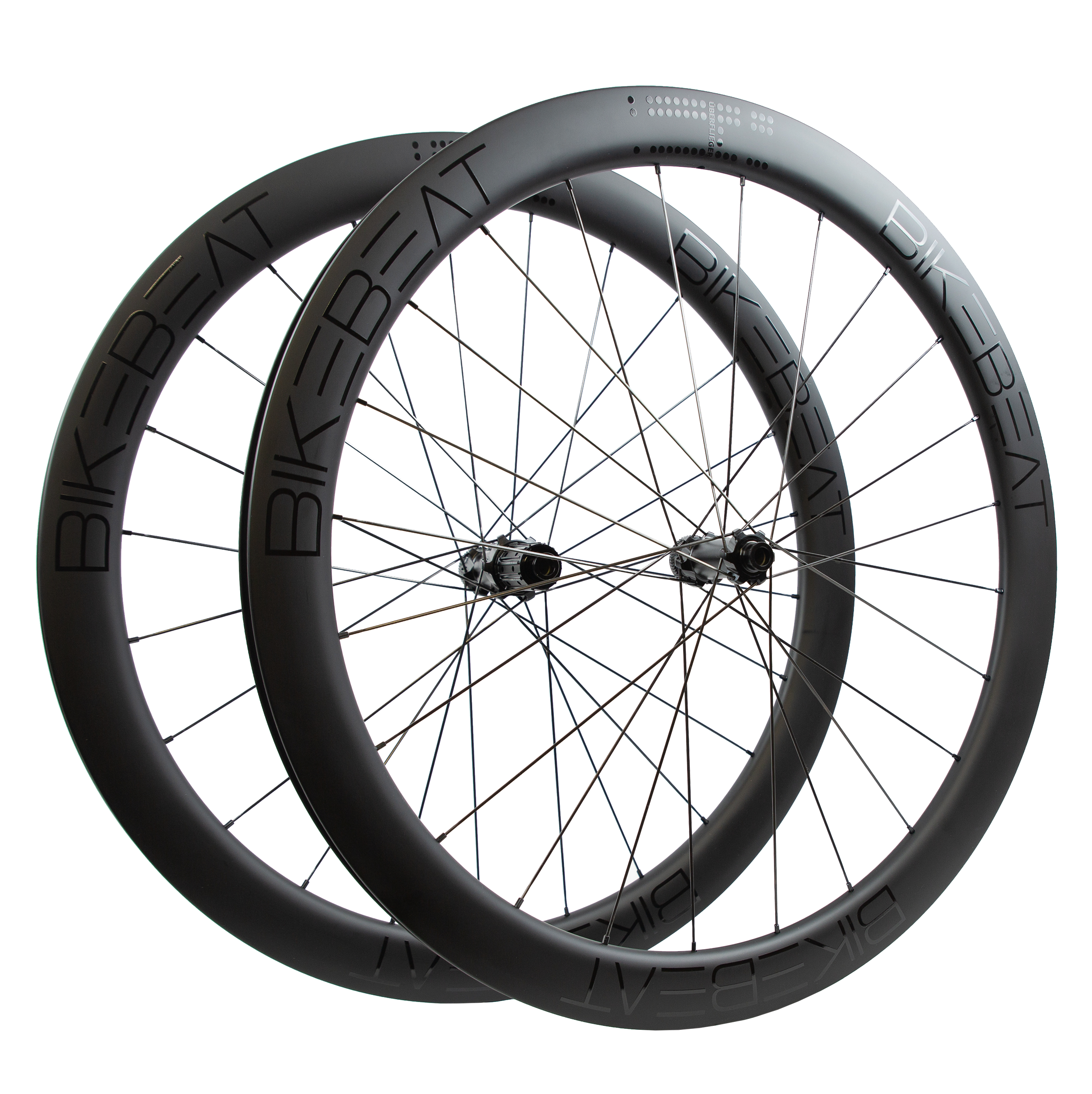 BIKEBEAT Überflieger PRO, 50mm Carbon Laufrad-Satz