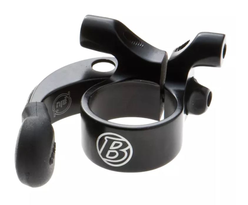 Bontrager Schnellspann-Sattelklemme für Gepäckträgerbefestigung - 34,9mm