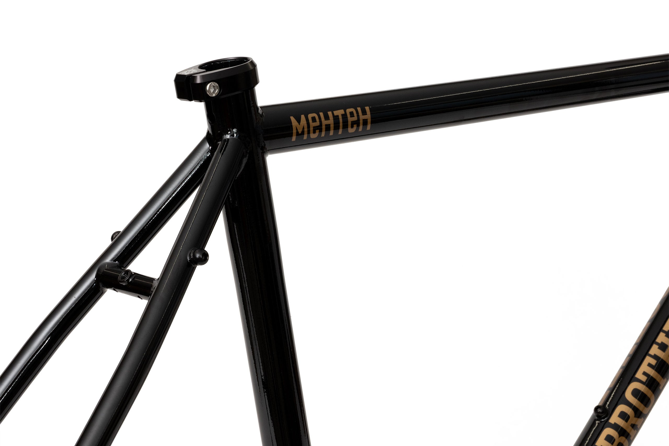 Brother Cycles - MEHTEH Rahmen-Set - Stealth Black / Gold