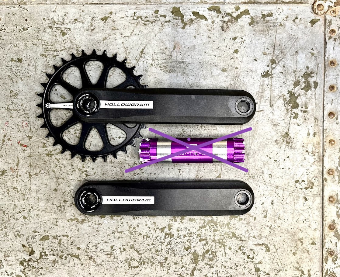Cannondale Hollowgram MTB Kurbelgarnitur 32T - 175mm