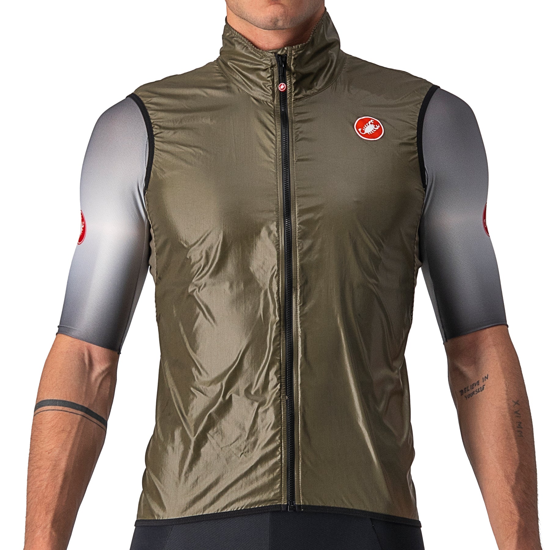 Castelli PROLOGO 7 Long Sleeve Jersey, Fiery Red