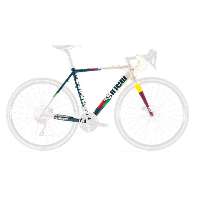 Cinelli ZYDECO mud dry 2024 - Rahmen-Set