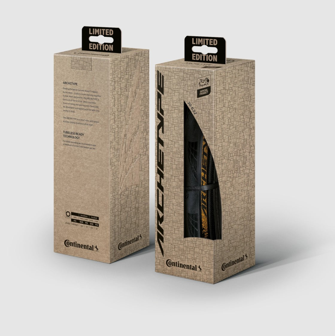 Continental ARCHETYPE TdF -Limited Edition- TR 700x30c faltbar - TUBELESS