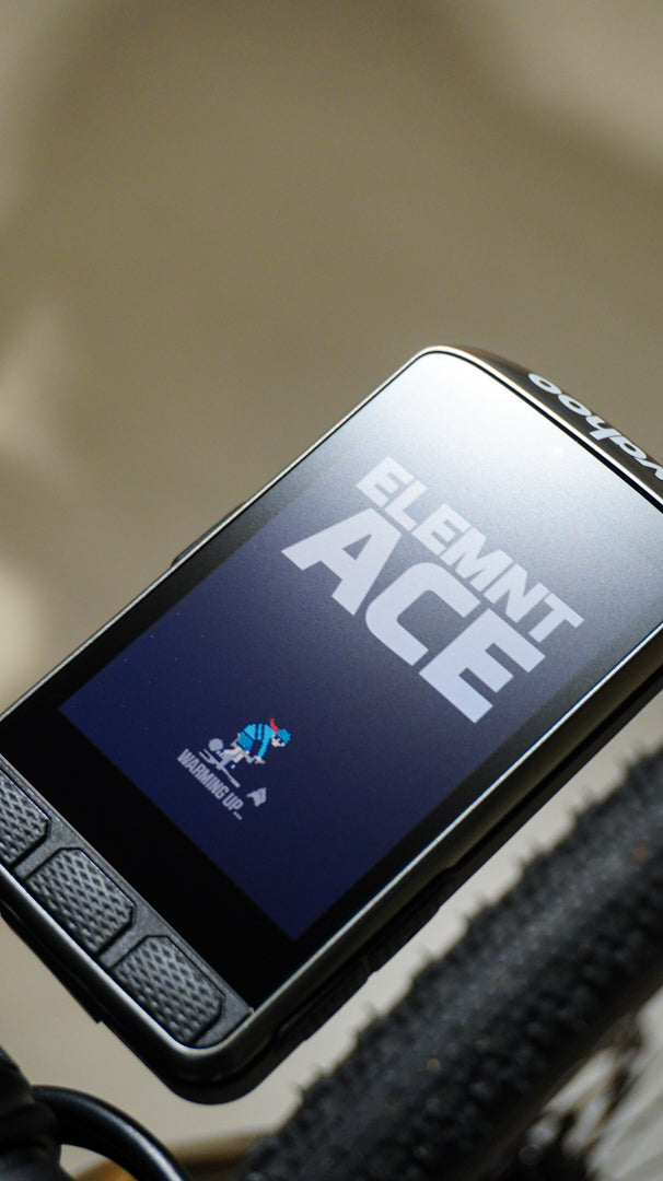 fahrradcomputer blau Wahoo ELEMNT ACE GPS Fahrradcomputer