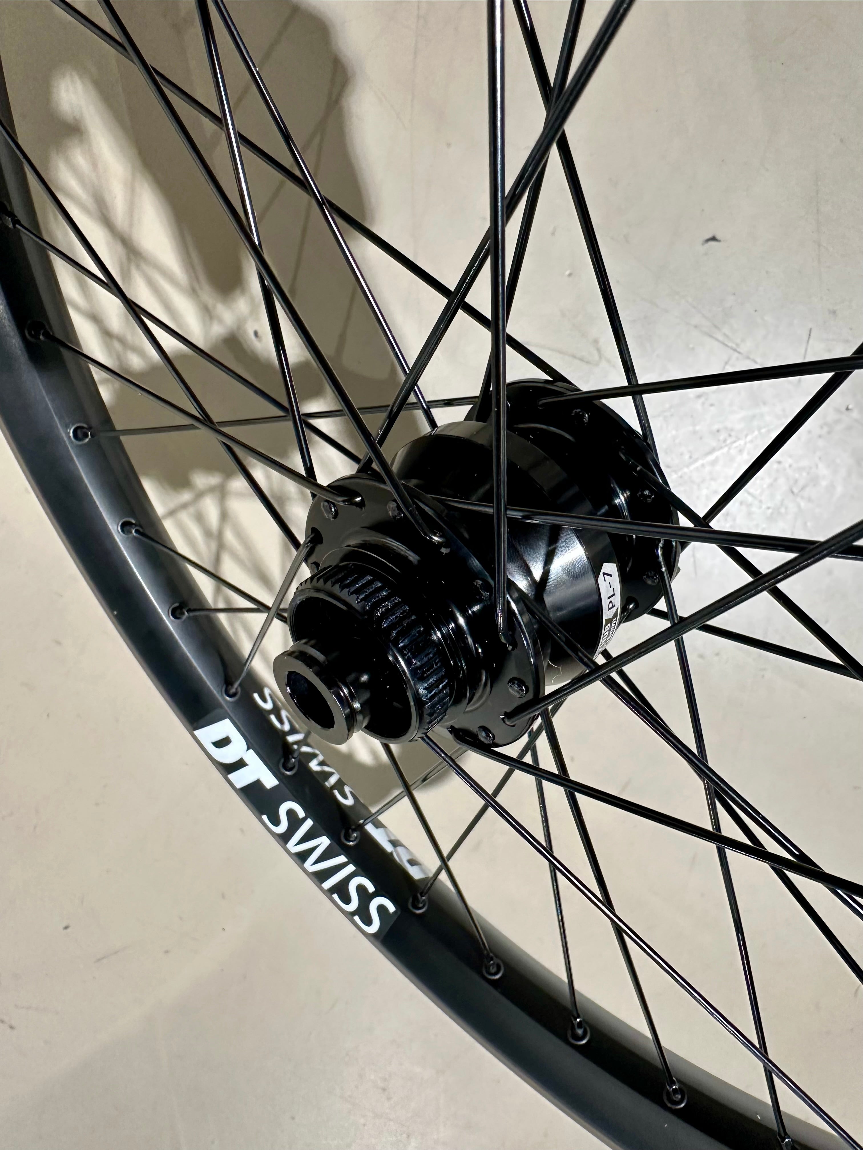 Hand-built 20" wheel – DT Swiss U663 x Shutter Precision PL-7 hub dynamo