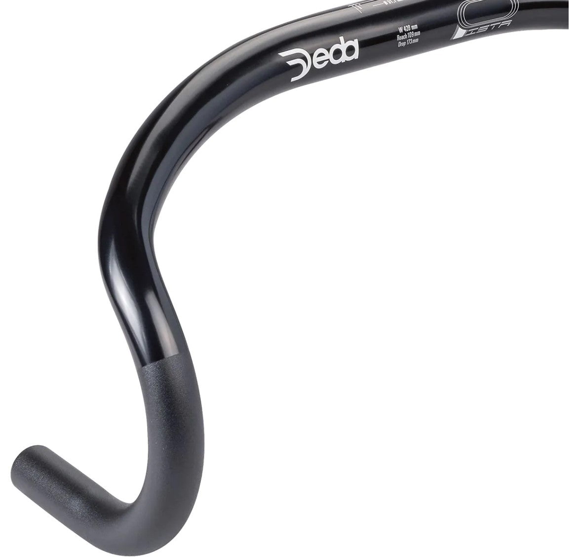 Deda Pista Drop Bar Lenker 31.7mm - Schwarz poliert