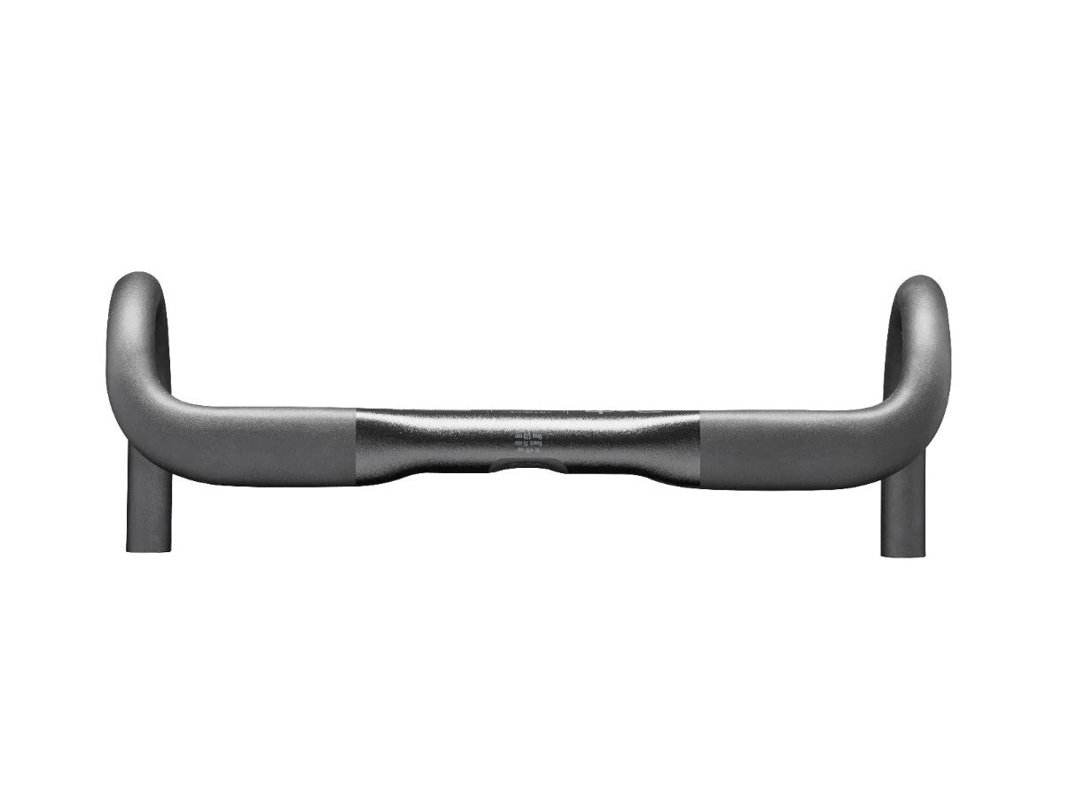 Deda Zero2 RHM DCR, Aluminium Ergo Drop Bar Lenker 31,7mm - Polish on Black