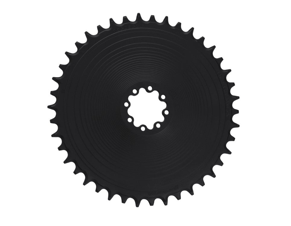 Garbaruk AXS Road/CX SRAM 8-Bolt AERO Kettenblatt Oval - Matt-Schwarz