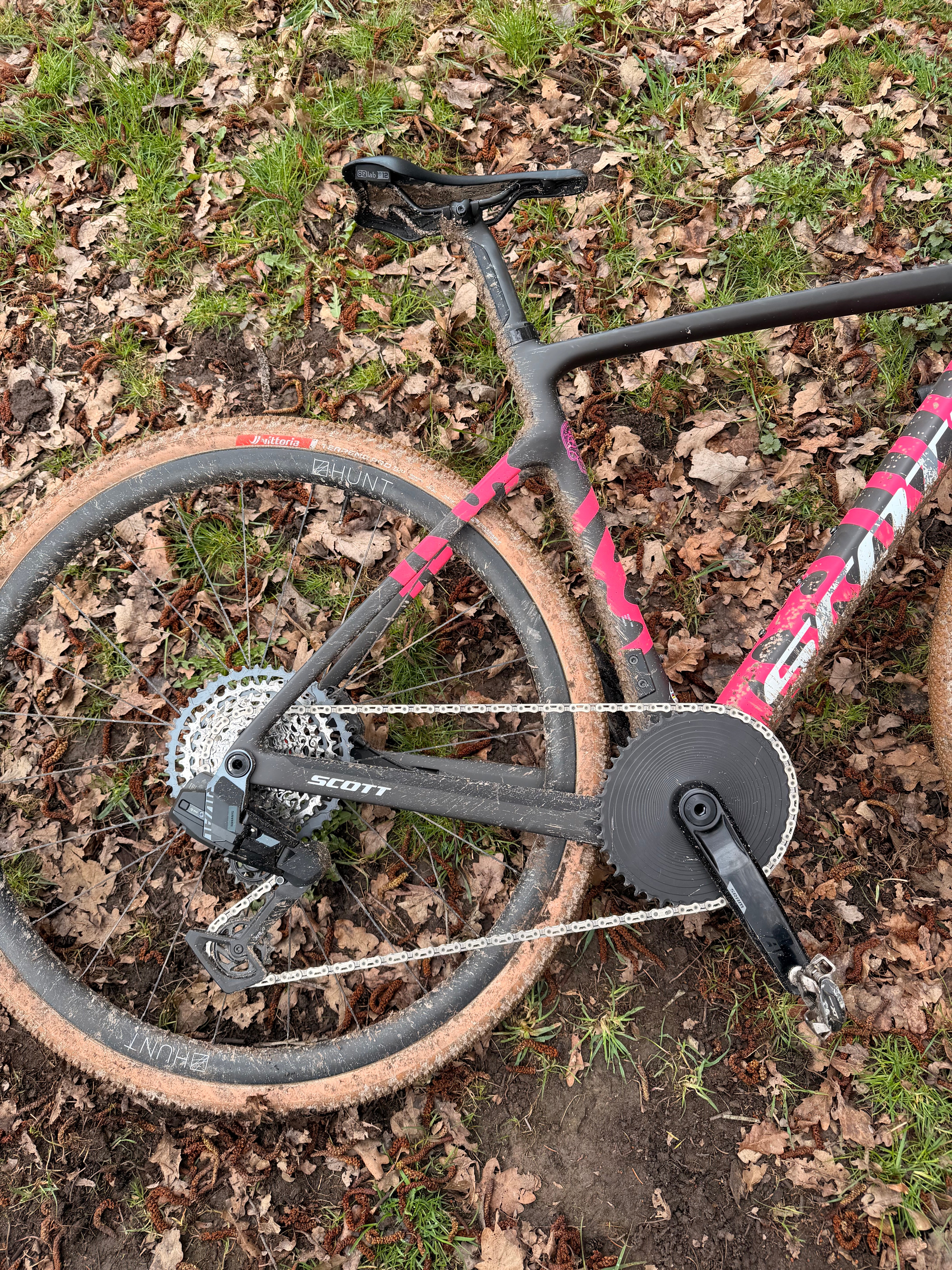 Garbaruk AXS Road/CX SRAM 8-Bolt AERO Kettenblatt Oval - Matt-Schwarz