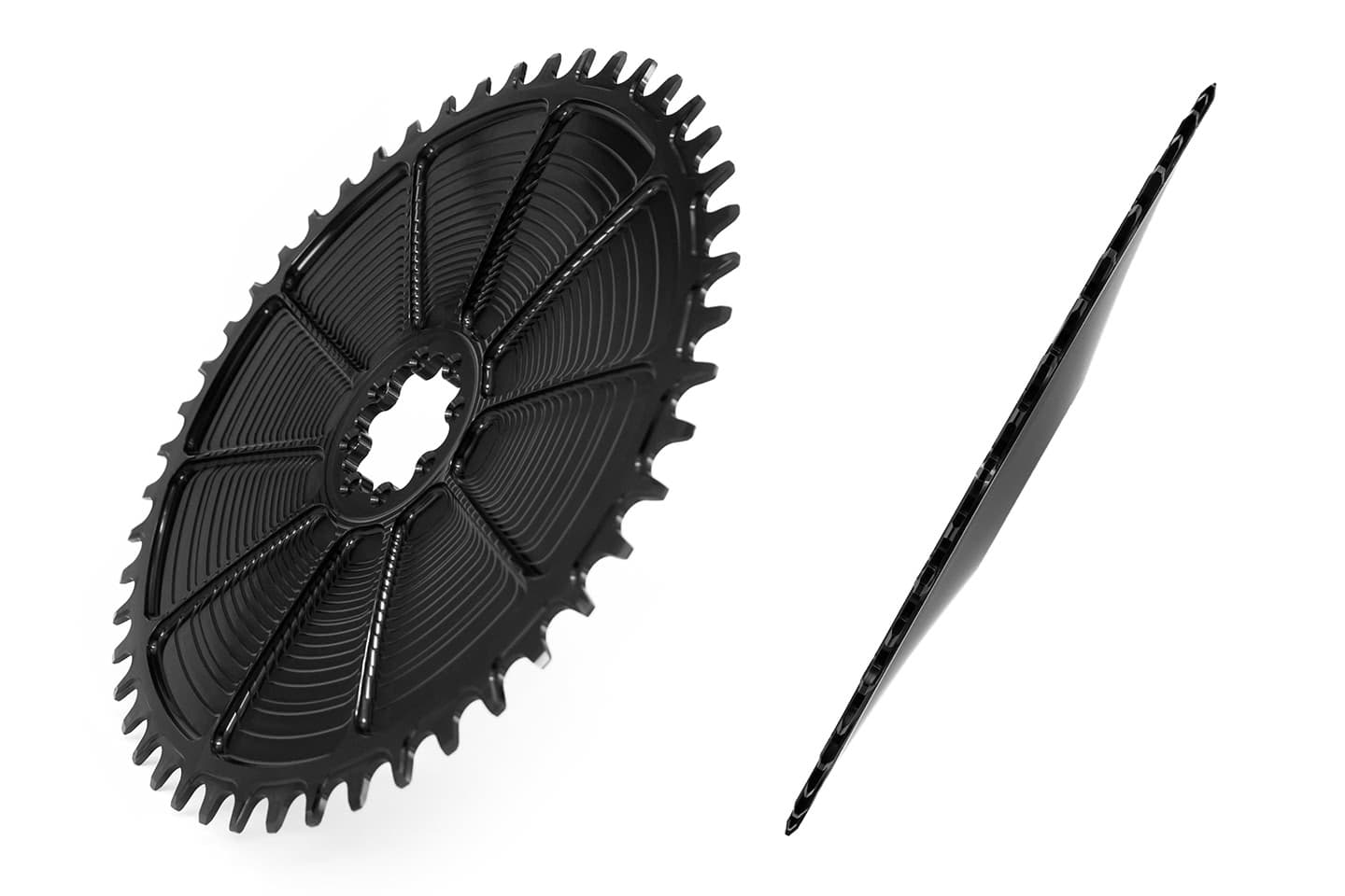 Garbaruk AXS Road/CX Aero Chainring Round - Black