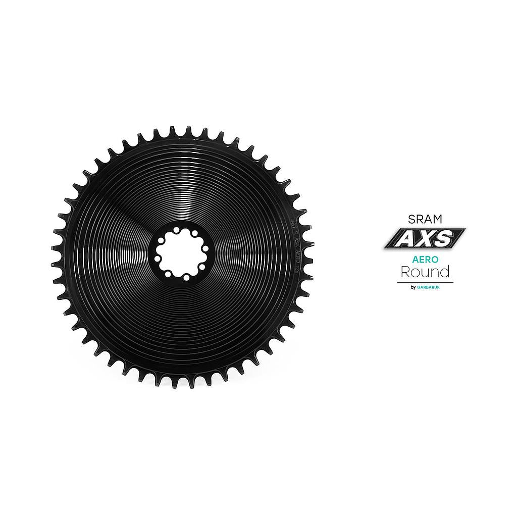 Garbaruk AXS Road/CX Aero Chainring Round - Black