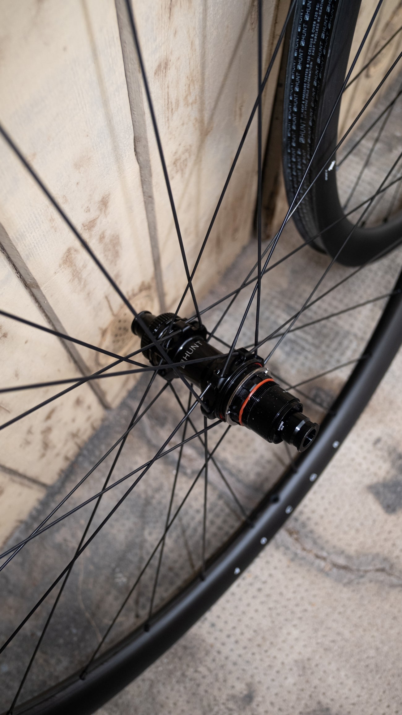 HUNT 40 Carbon Gravel Race Laufradsatz Tubeless, Centerlock