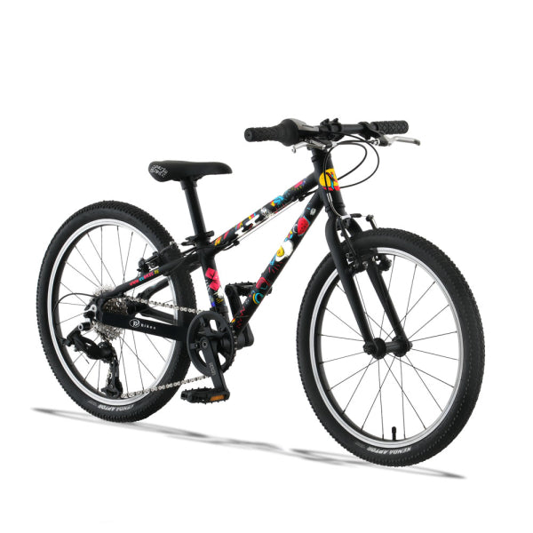 KUbikes 24L MTB - Schwarz / Laser Red