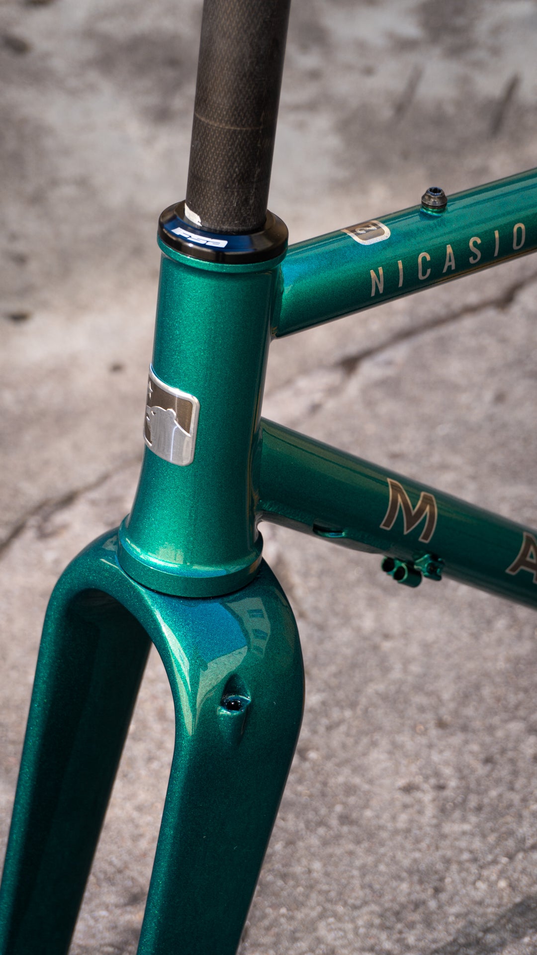 Marin Nicasio 2 Rahmen-Set - Grün Metallic
