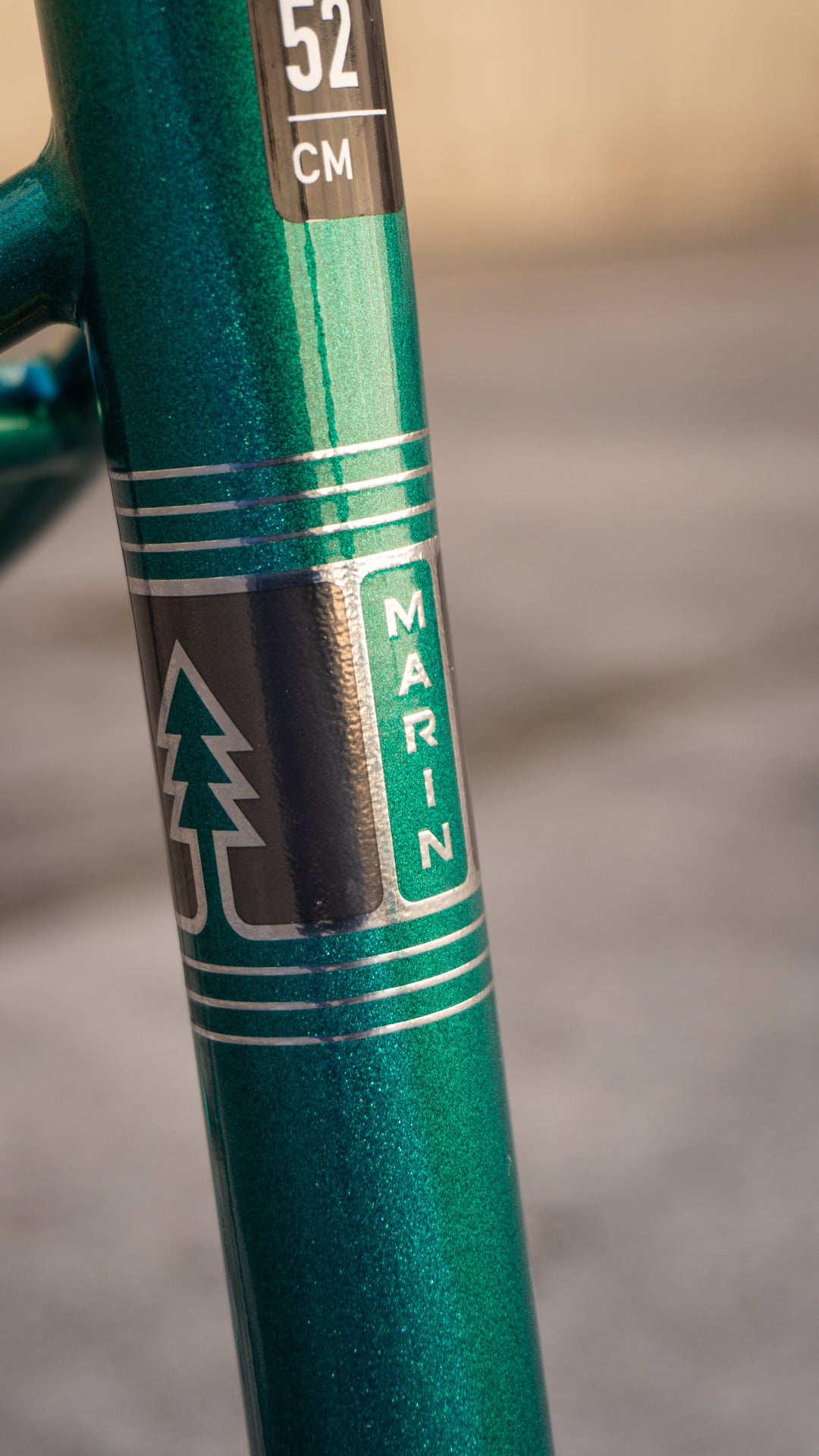 Marin Nicasio 2 Rahmen-Set - Grün Metallic