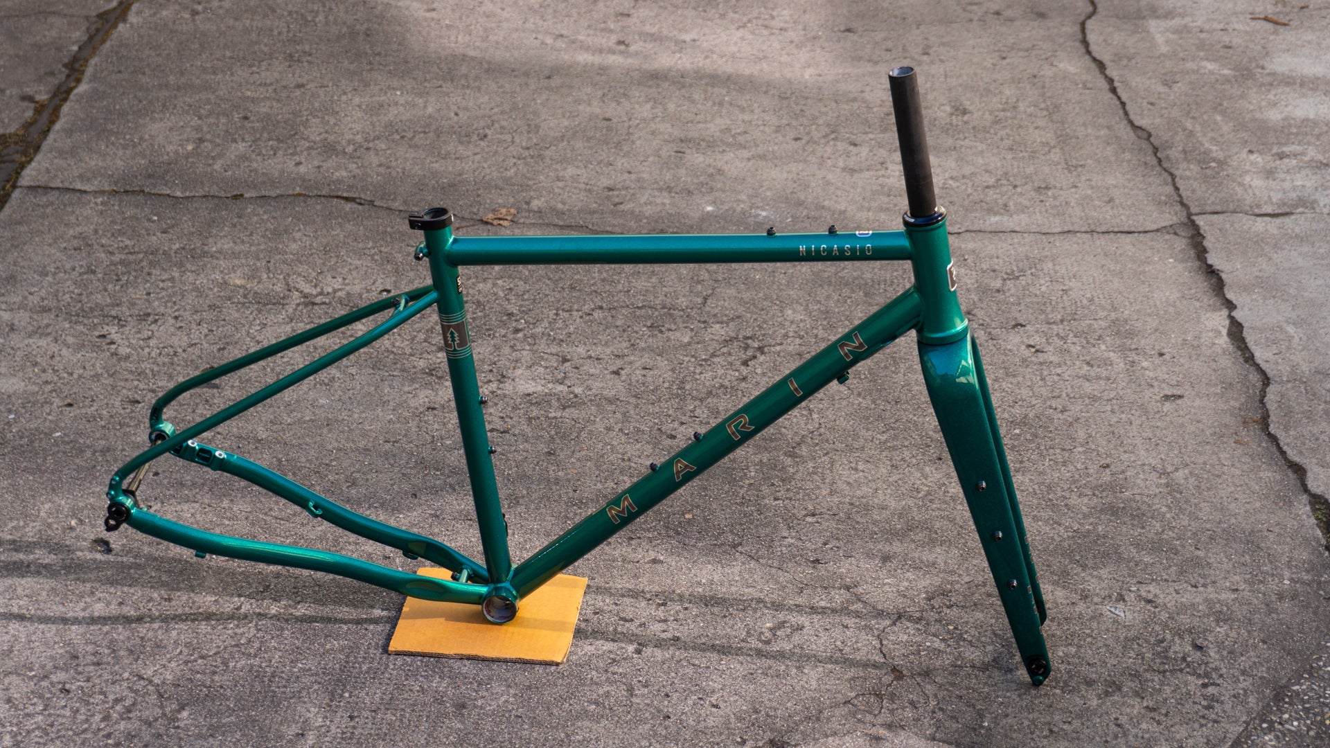 Marin Nicasio 2 Rahmen-Set - Grün Metallic