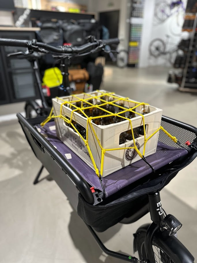 muli cycles Transportmatte mit Gepäcknetz