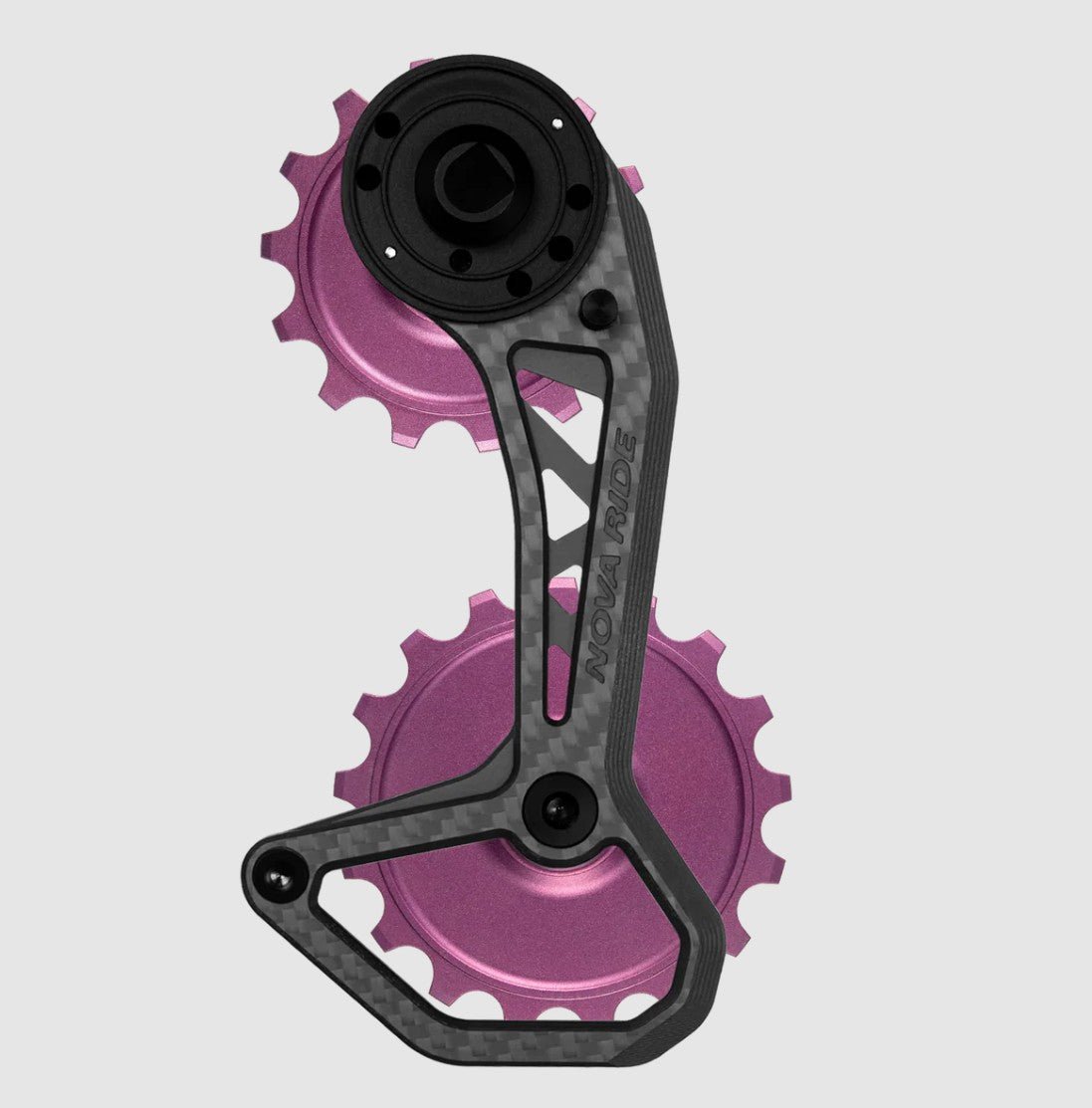 rennrad pedale käfig Nova Ride Carbon Schaltwerk Käfig, Keramik OSPW EVO S für SRAM AXS Riv