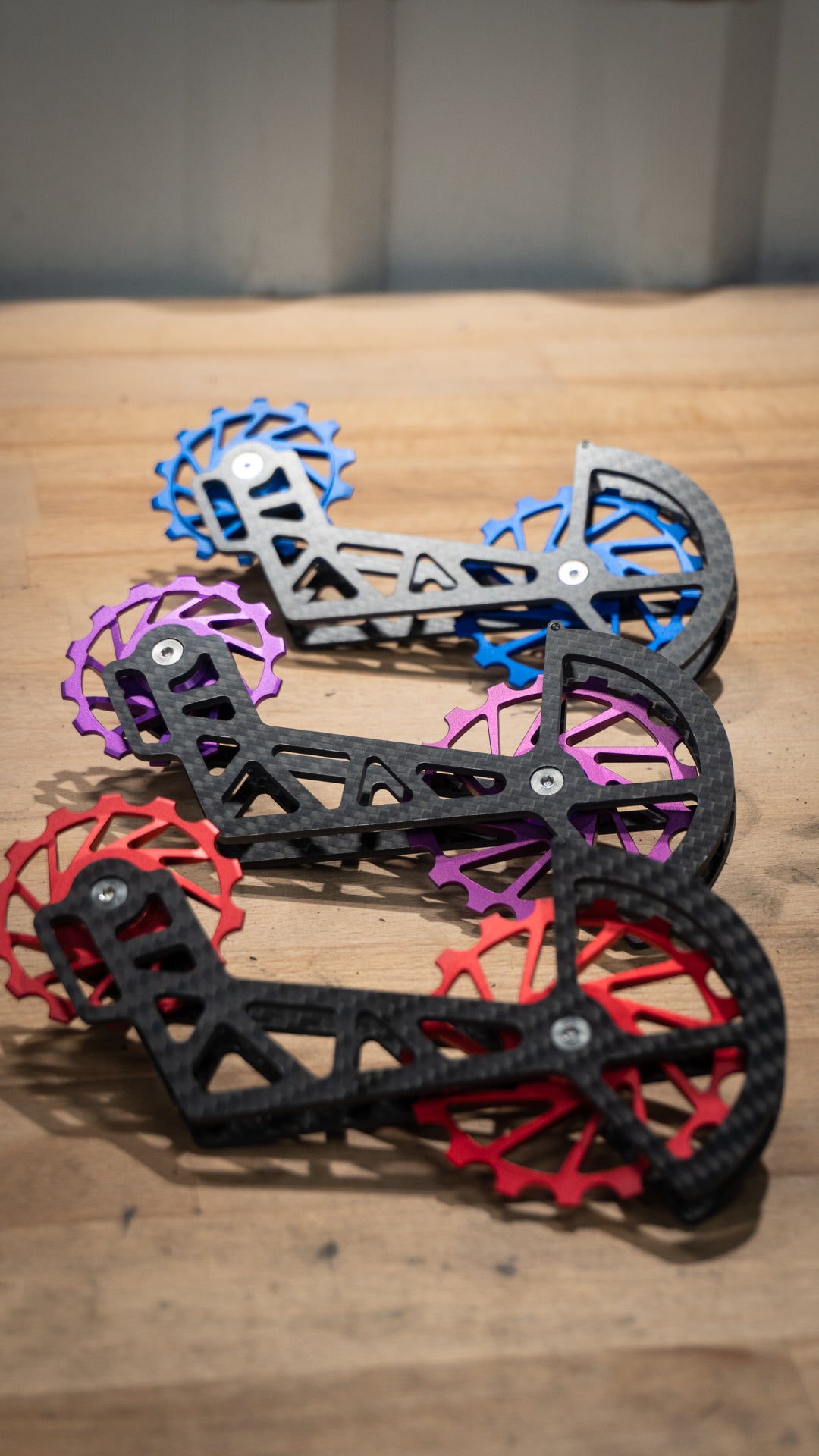 Nova Ride Carbon Rear Derailleur Cage, Ceramic OSPW for Shimano 105, 12s (R7150)