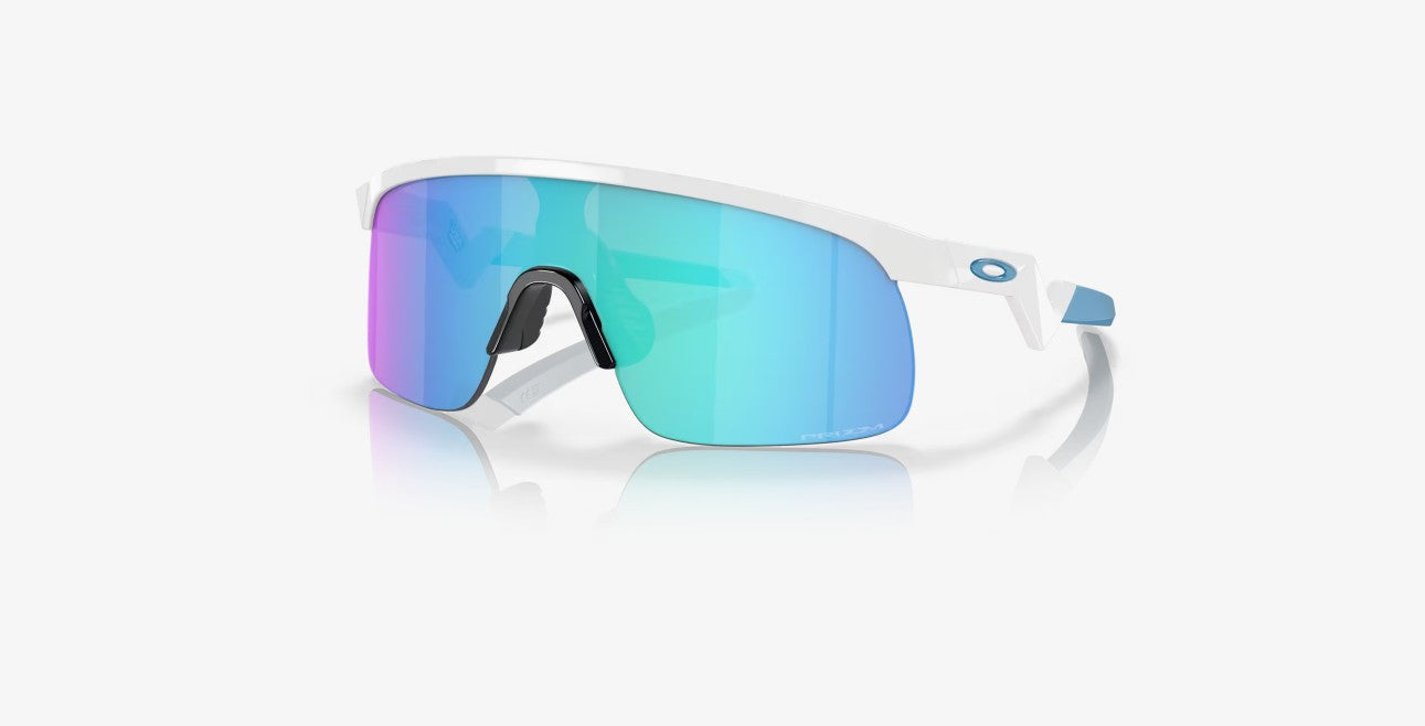 Oakley RESISTOR Polished White w/ PRIZM Sapphire