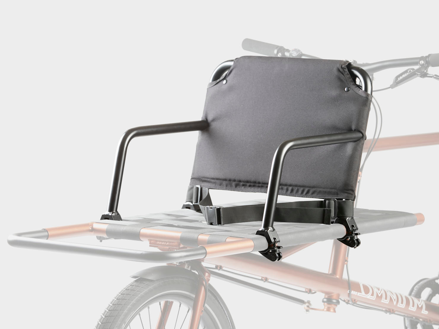 Omnium Cargo Backrest / Child Seat - Black