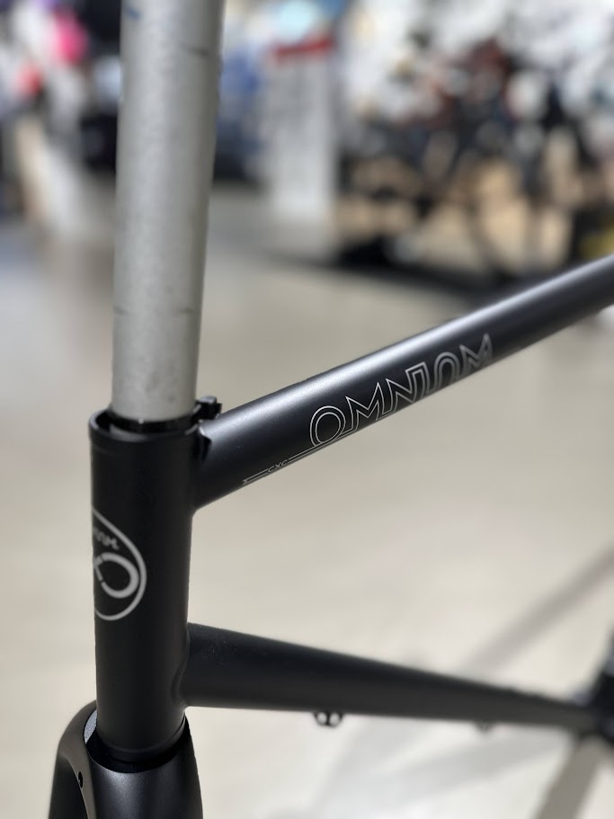 Omnium CXC Standard Frameset - Matt Black Toughcoat with Carbon Fork