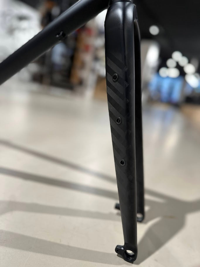 Omnium CXC Standard Frameset - Matt Black Toughcoat with Carbon Fork