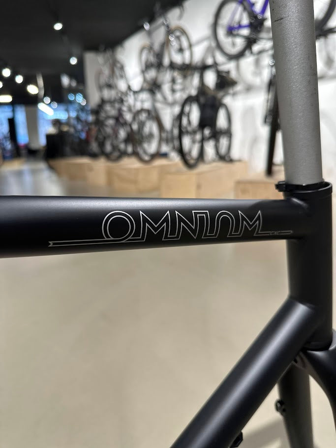 Omnium CXC Standard Frameset - Matt Black Toughcoat with Carbon Fork