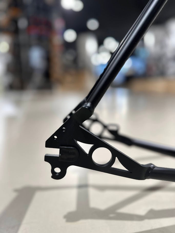 Omnium CXC Standard Frameset - Matt Black Toughcoat with Carbon Fork