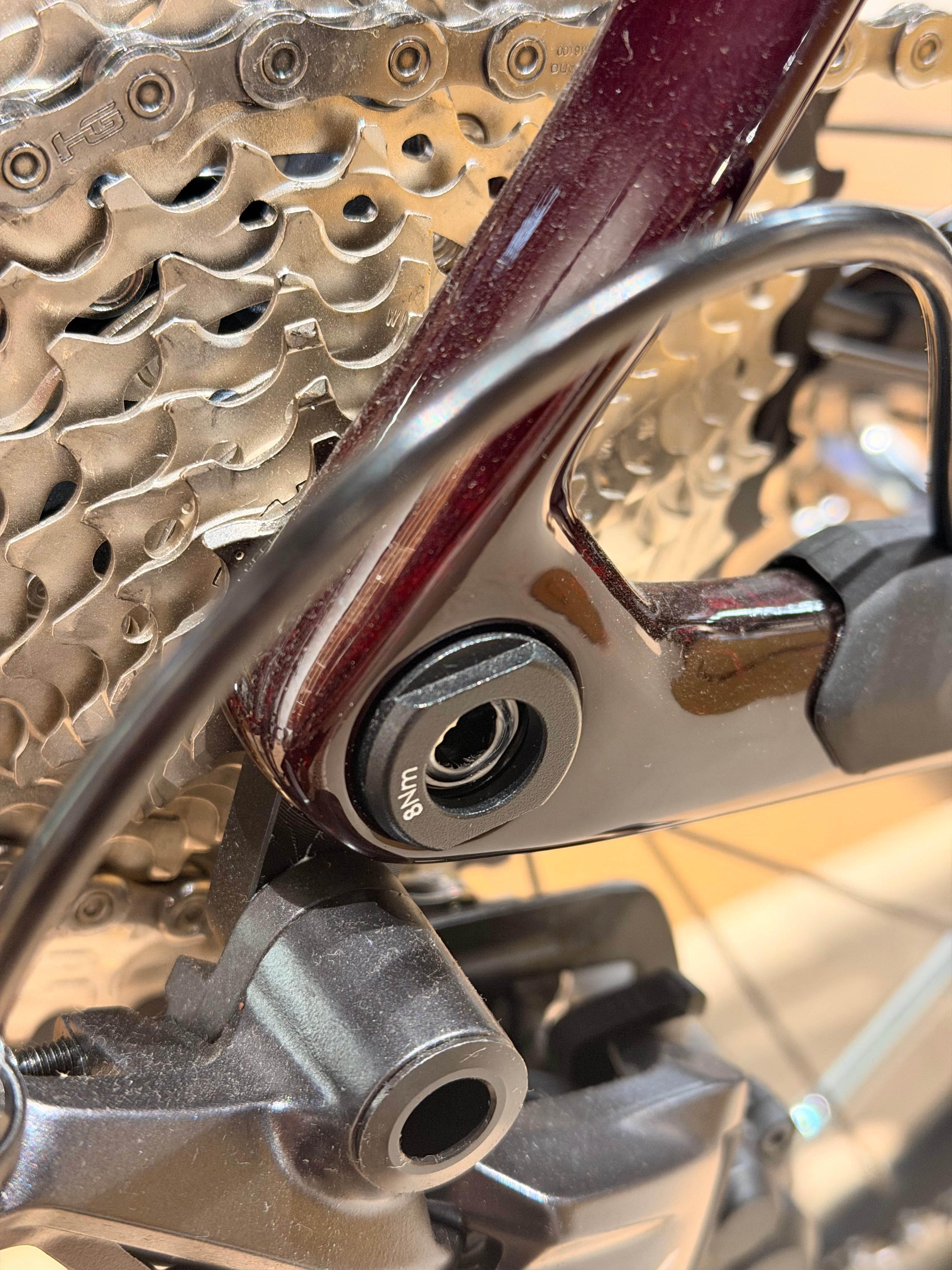 Orbea M18 Schraube für Schaltauge, Nut M18 Derailleur Hanger X12 Road