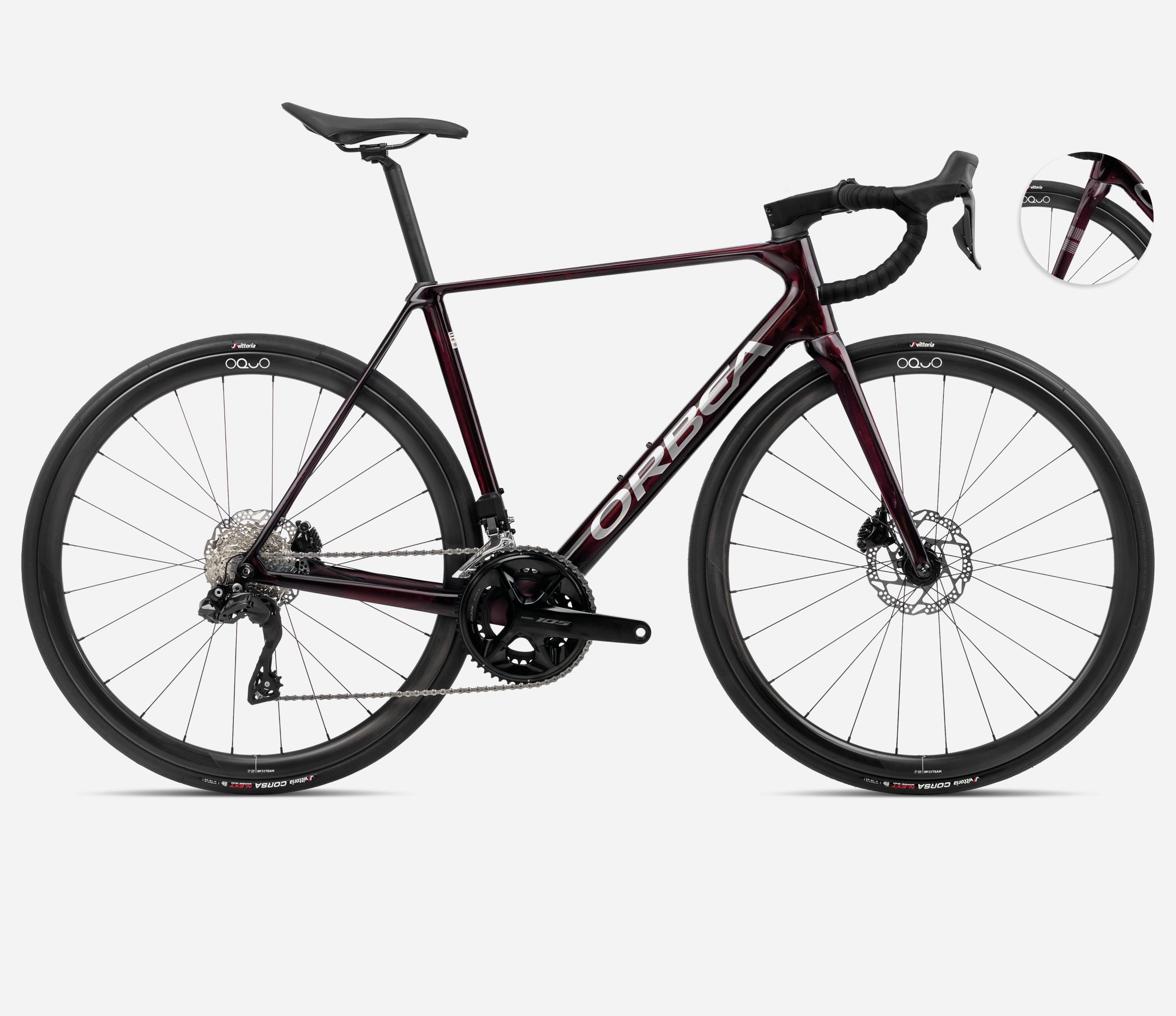 Orbea ORCA M35i, Wine Red - Titanium, 2024