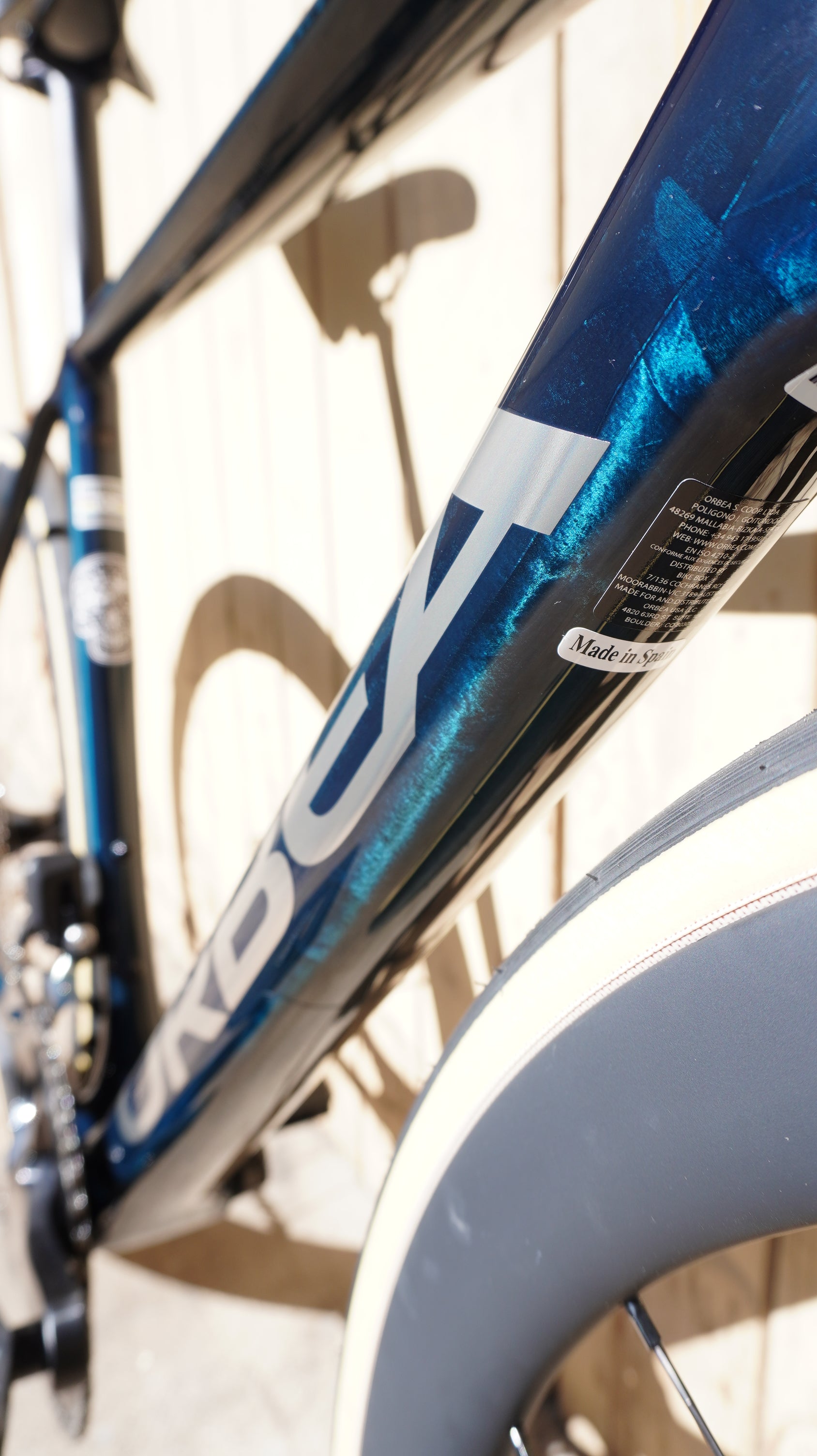 Orbea ORCA M35i Carbon, My-O Blue Carbon-View - 49cm