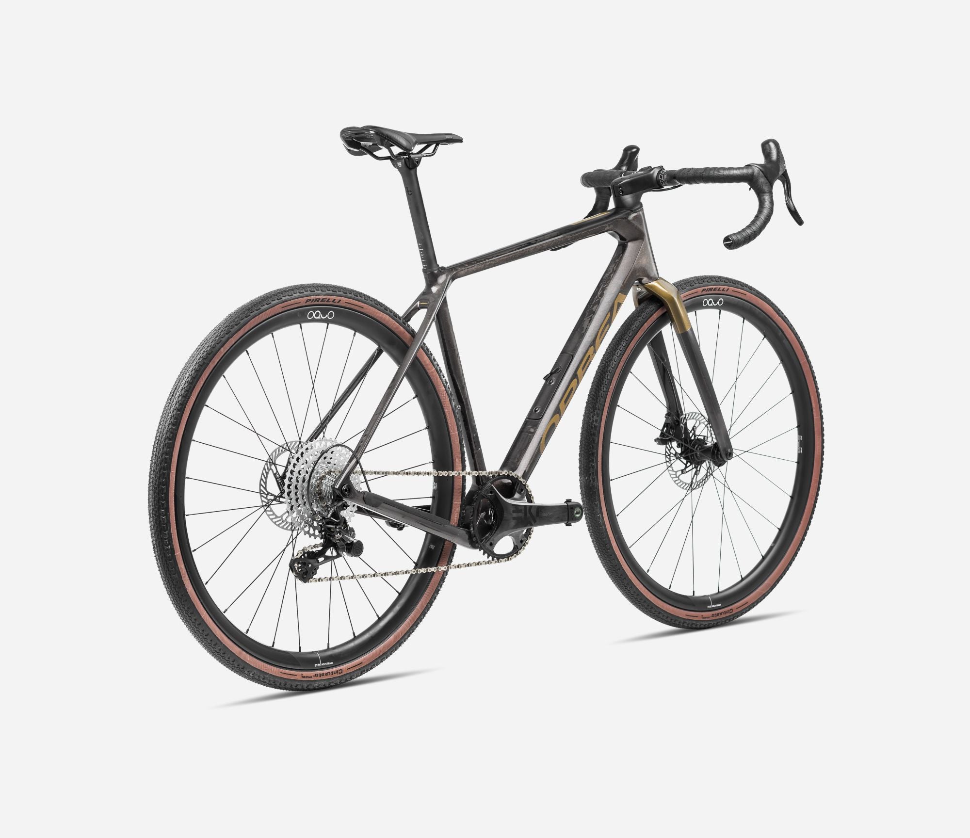 Orbea TERRA M41eTEAM 1x Carbon, Carbon, Cosmic Carbon View/Metallic Olive Green