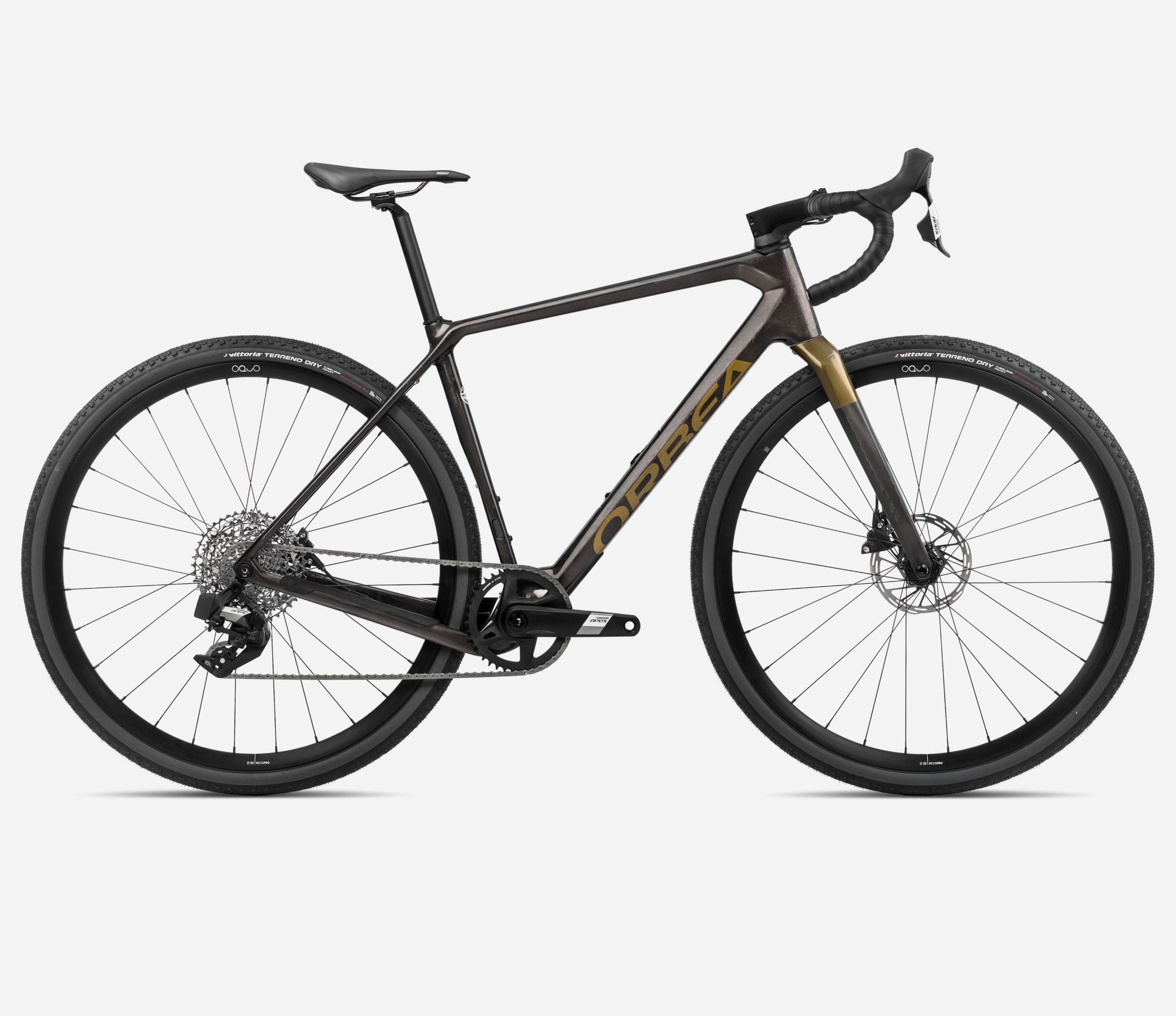 Orbea TERRA M41eTEAM 1x Carbon, Carbon, Cosmic Carbon View/Metallic Olive Green