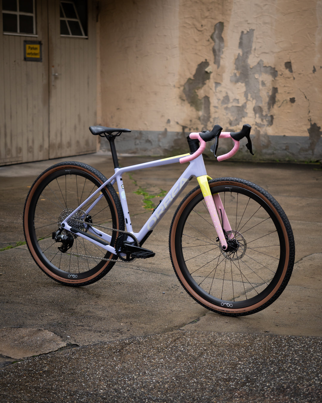 Orbea TERRA M31eTEAM 1x Carbon, MyO Lavender/Lime/Pink - Small