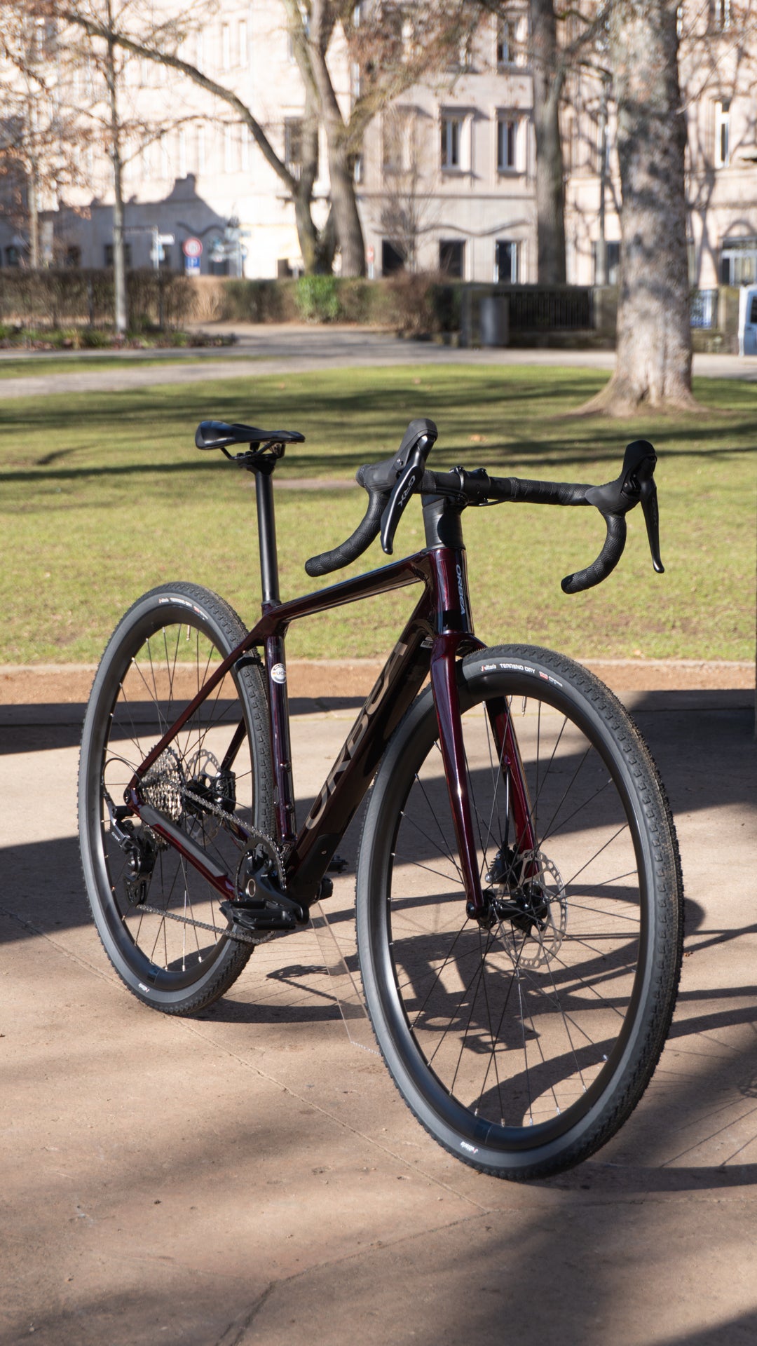 Orbea TERRA M30TEAM 1x12 Carbon, Wine Red Carbon View (gloss)