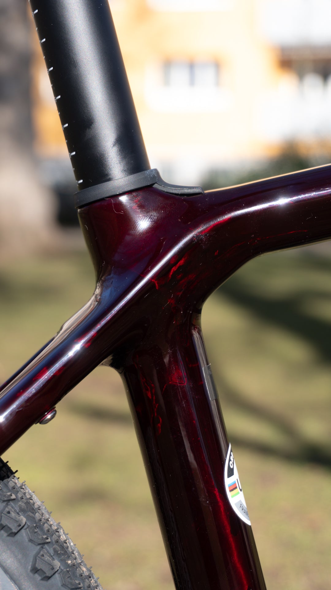Orbea TERRA M30TEAM 1x12 Carbon, Wine Red Carbon View (gloss)