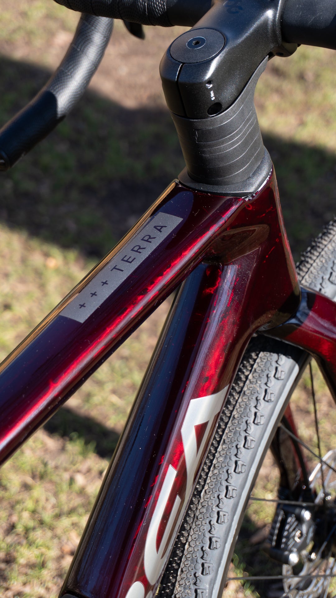 Orbea TERRA M30TEAM 1x12 Carbon, Wine Red Carbon View (gloss)