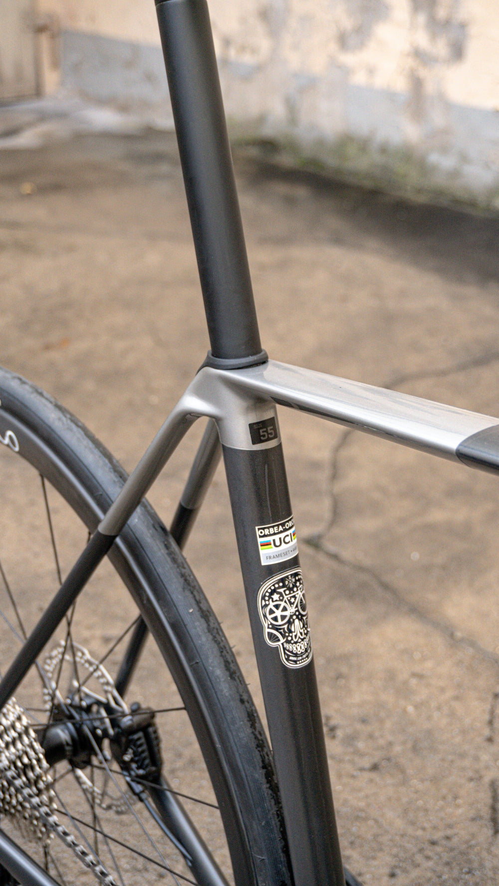 Orbea ORCA M35i Carbon, Diamond Carbon View (Matte) - Titan Gray (Gloss)