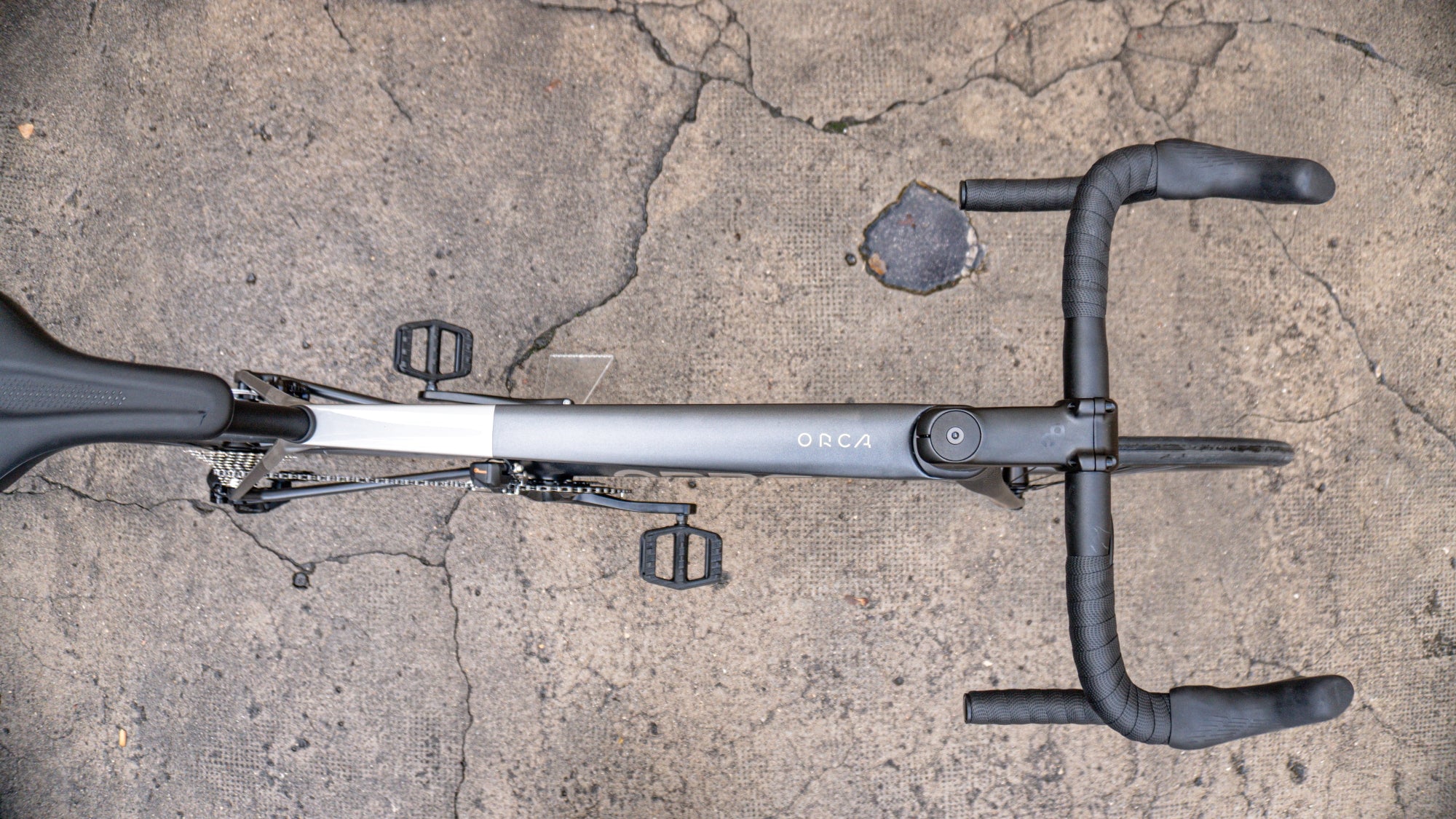 Orbea ORCA M35i Carbon, Diamond Carbon View (Matte) - Titan Gray (Gloss)