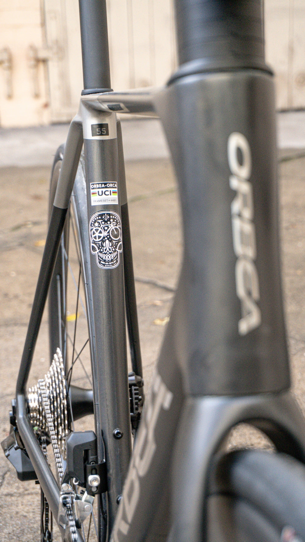 Orbea ORCA M35i Carbon, Diamond Carbon View (Matte) - Titan Gray (Gloss)