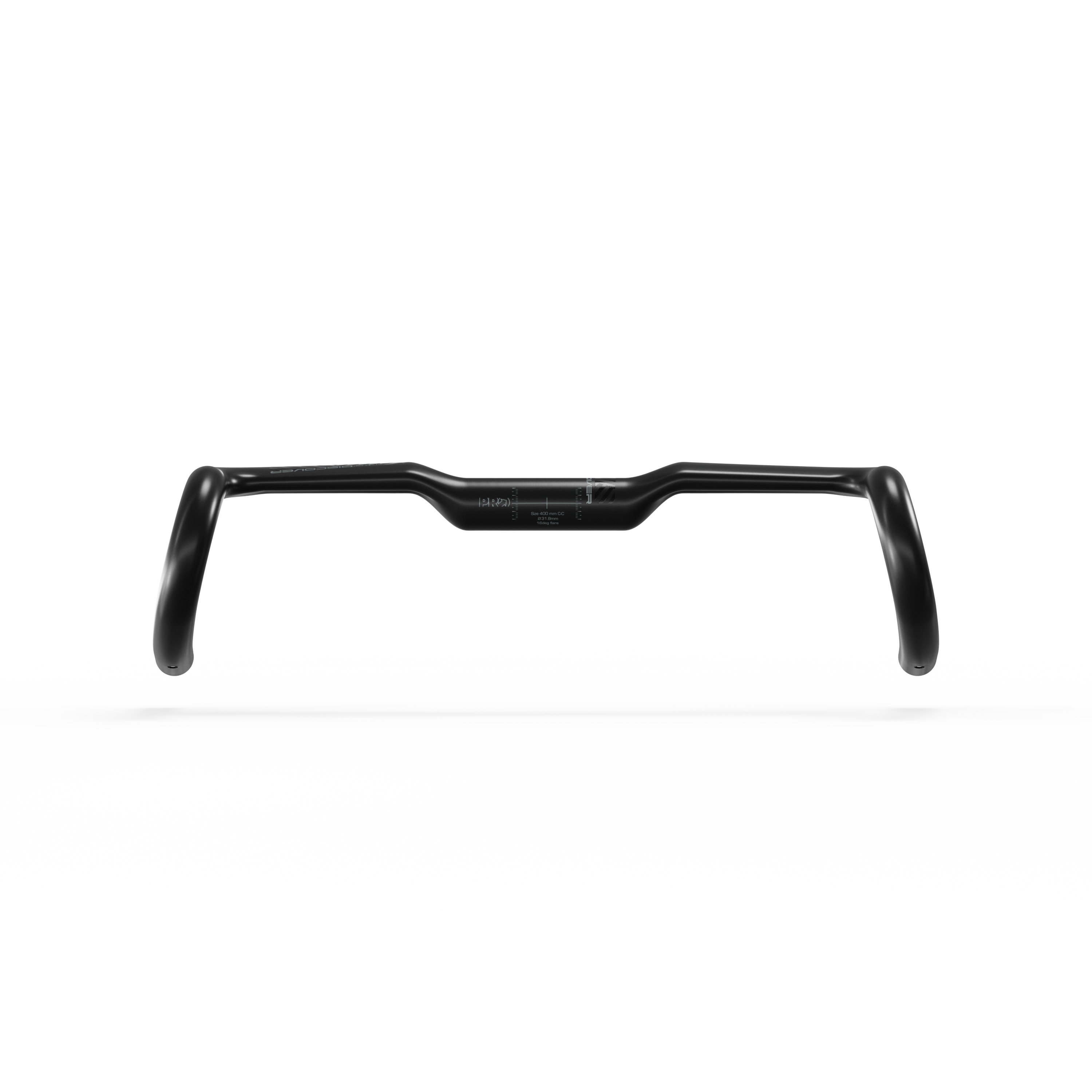 PRO Discover Ergo Gravel Drop Bar 31,8mm, 16° Flare - Schwarz