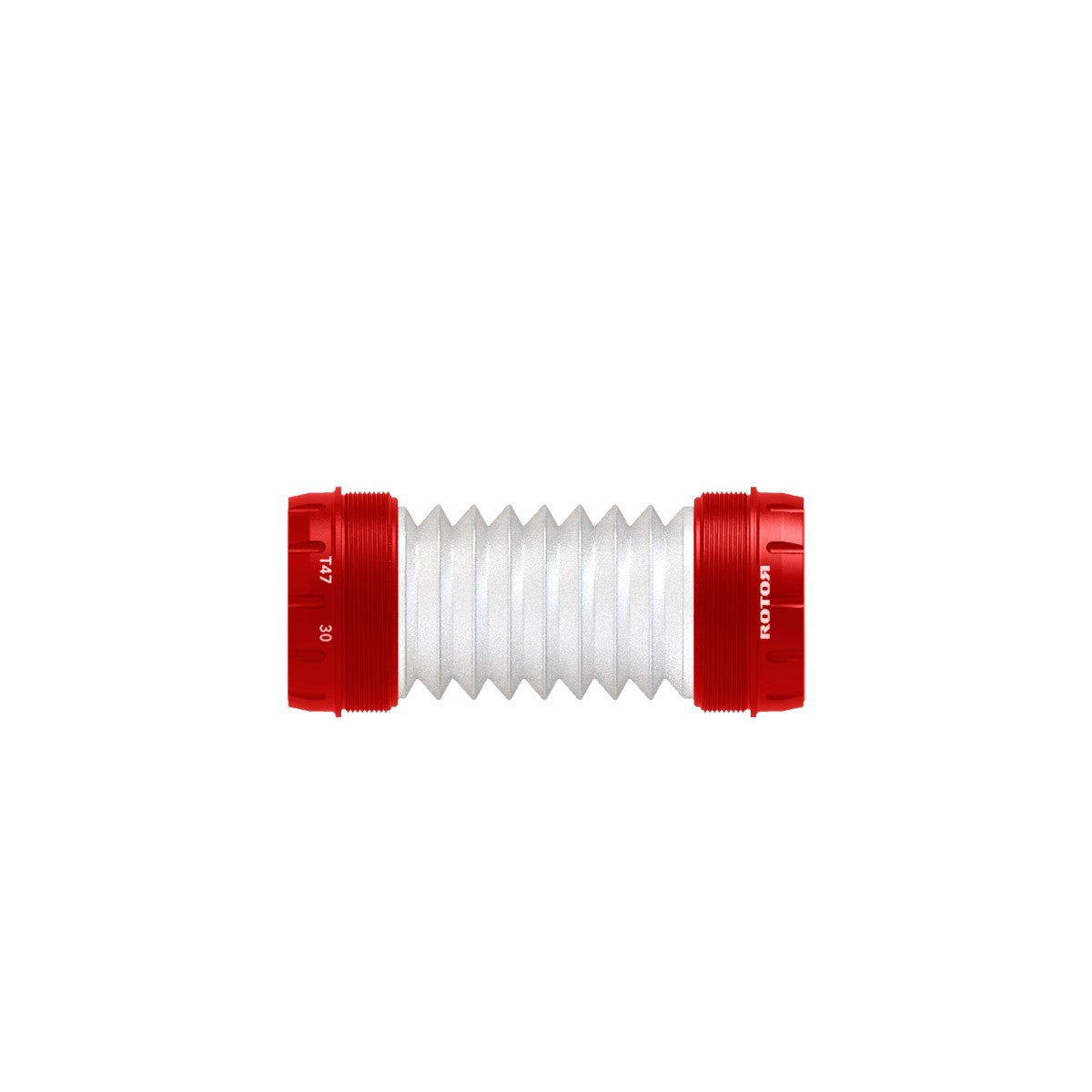 ROTOR T47 CERAMIC (Red) Bottom Bracket - 30mm Axle External
