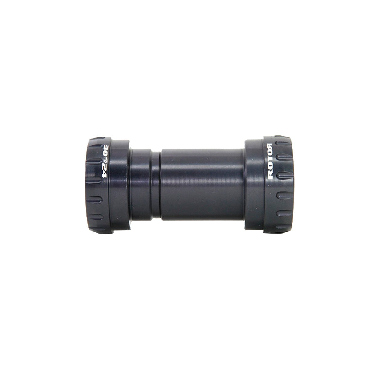 ROTOR BB30 Road Steel Bottom Bracket 3024, BB30, 24mm Axle - Black