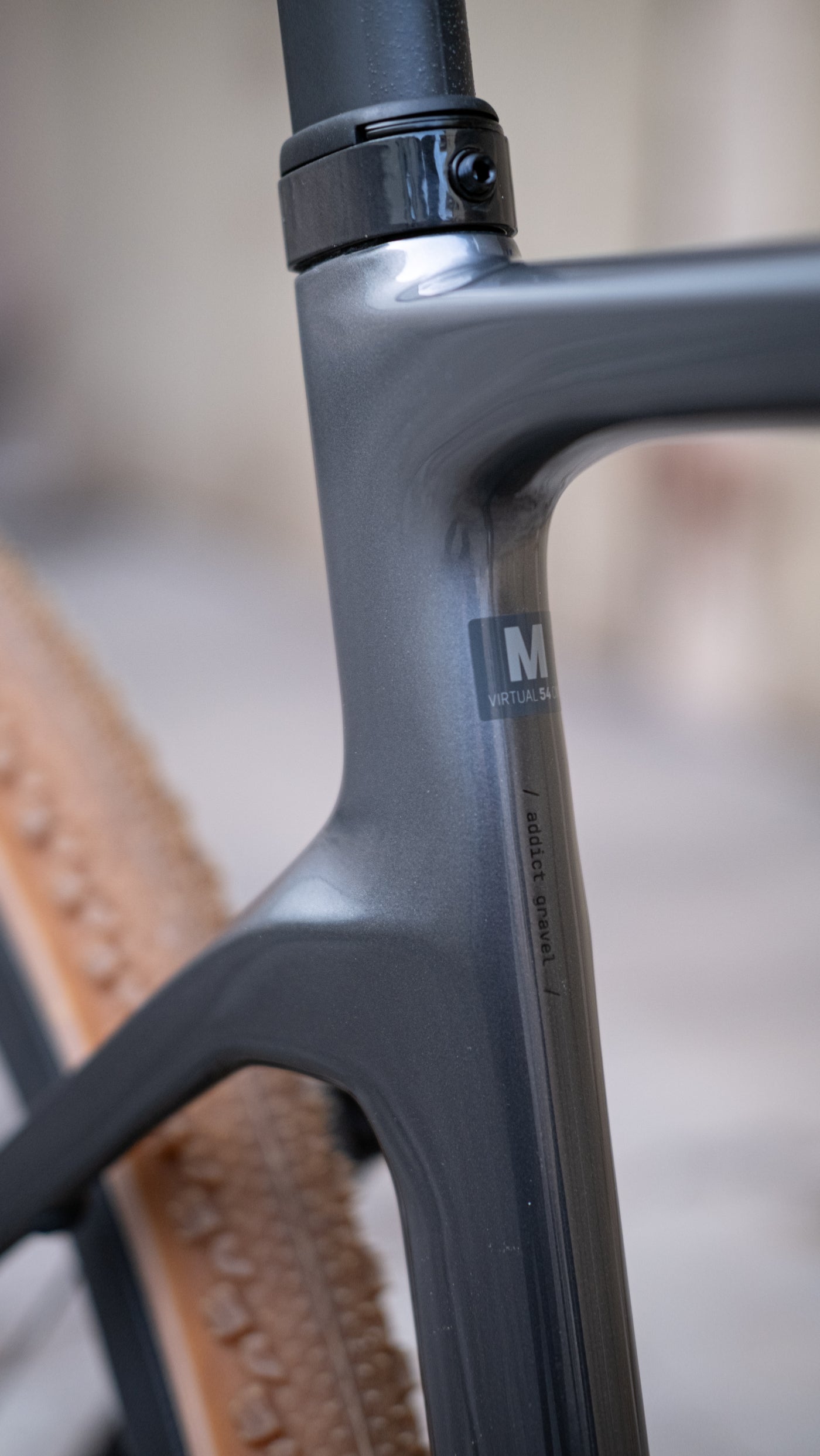 Scott Addict Gravel RC HMF Carbon Rahmen-Set - Chrome Silver