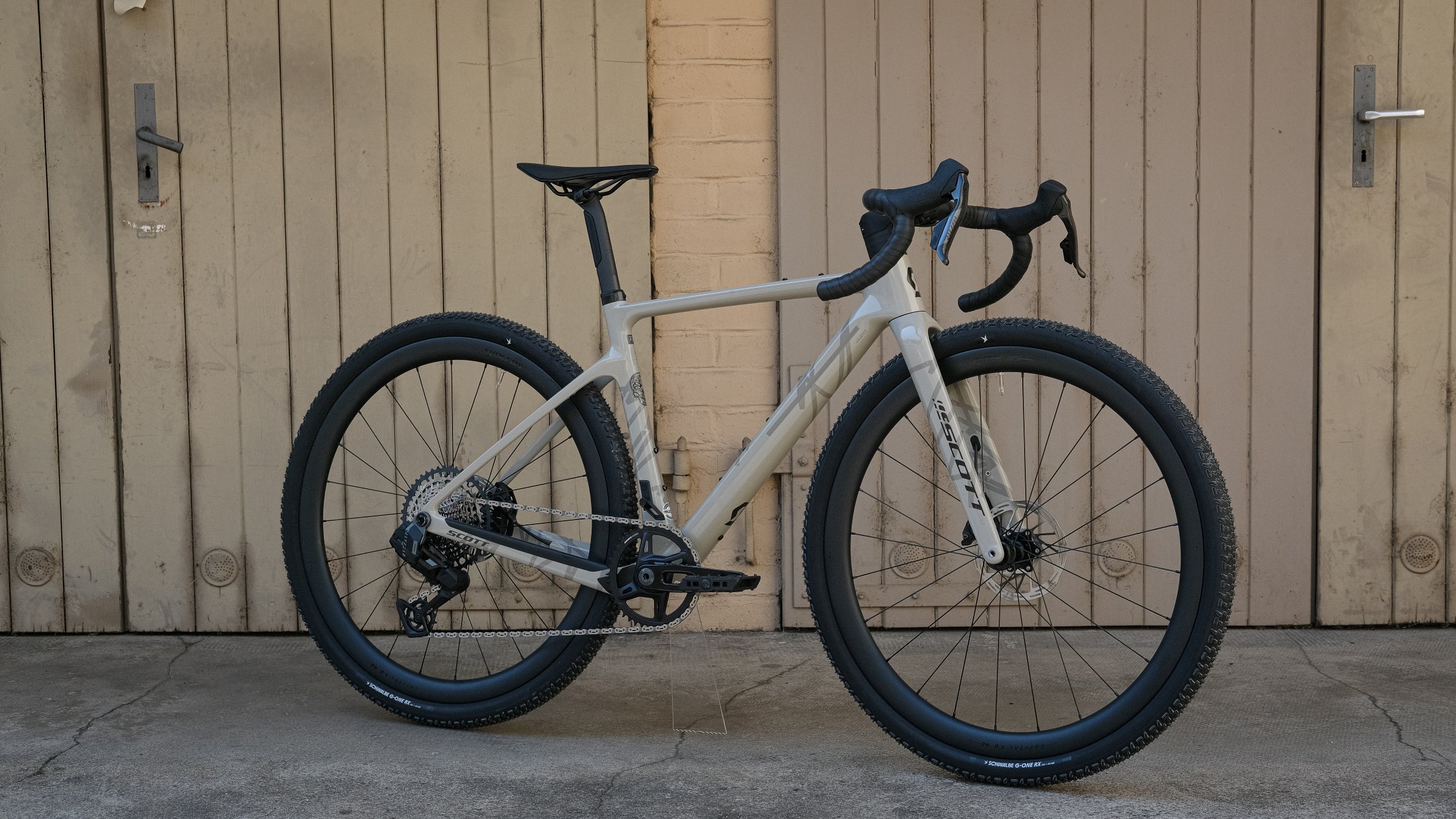 Scott Addict Gravel 20 - Taupe Beige