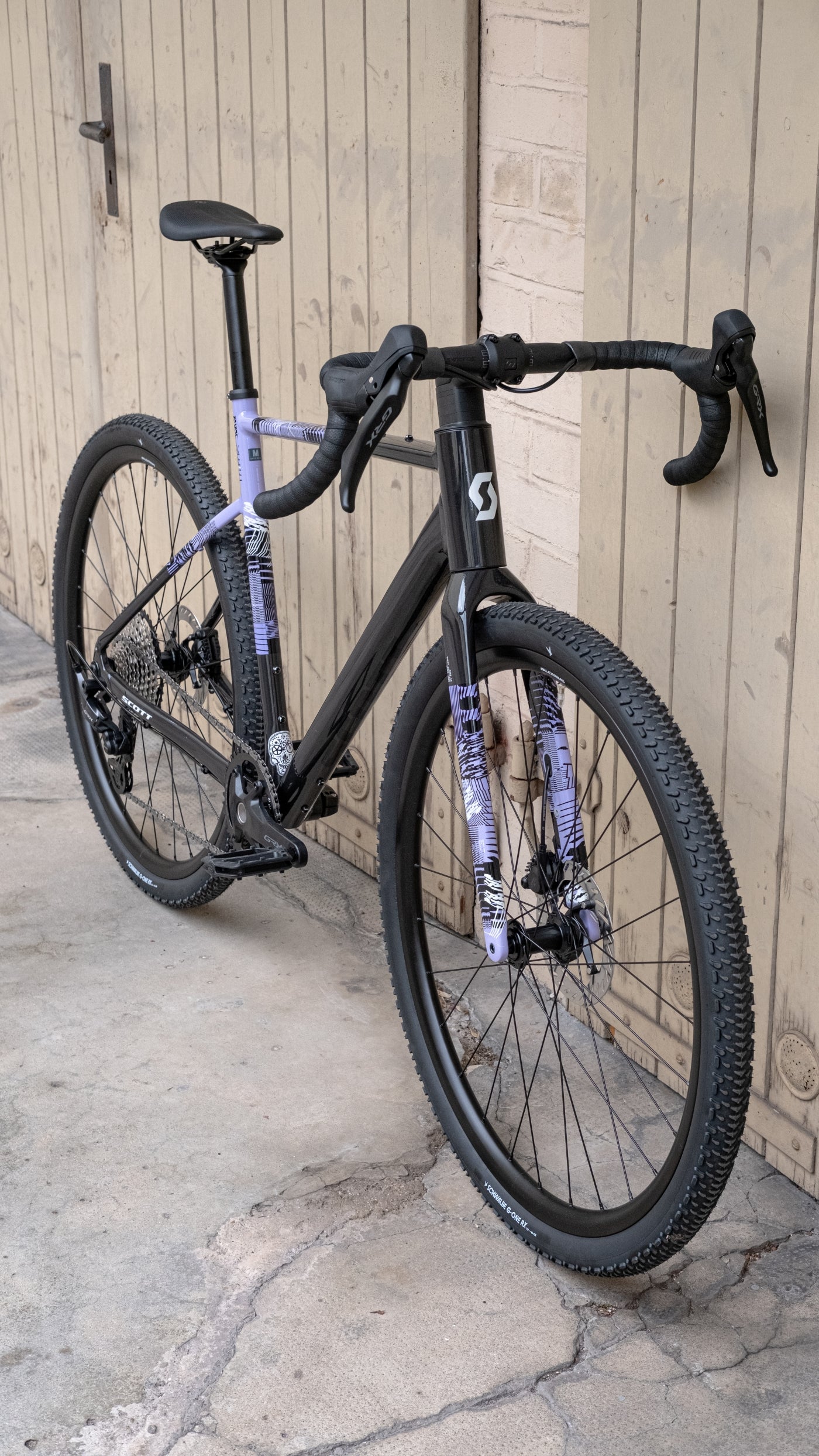 Scott Speedster Gravel 10 - Carbon Black / Tulip Purple